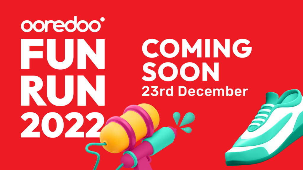 Ooredoo color run upgrade koh, majaa harakaah thakeh himeney 