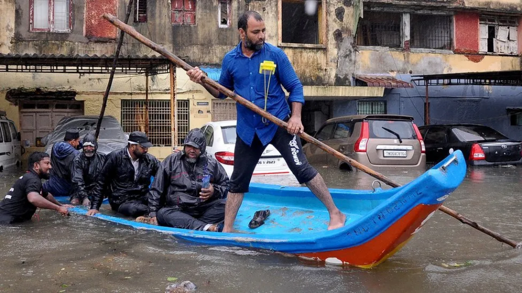 Cyclone Michaung: Heavy rains batter India's southern coast