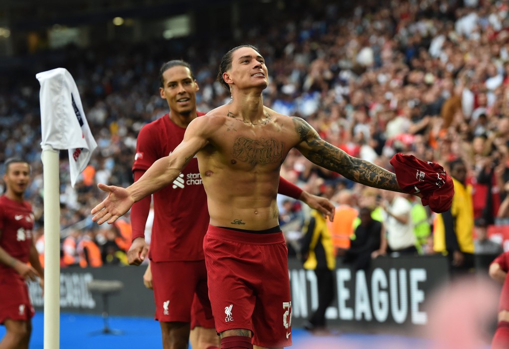 Nunez ge goal aaeku Liverpool in shield ufulaalaifi