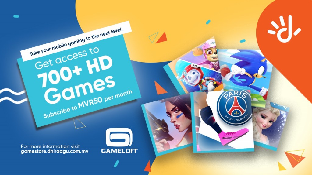 Dhiraagu GameHub aaeku mobile gaming ah ithuru furihama kameh!