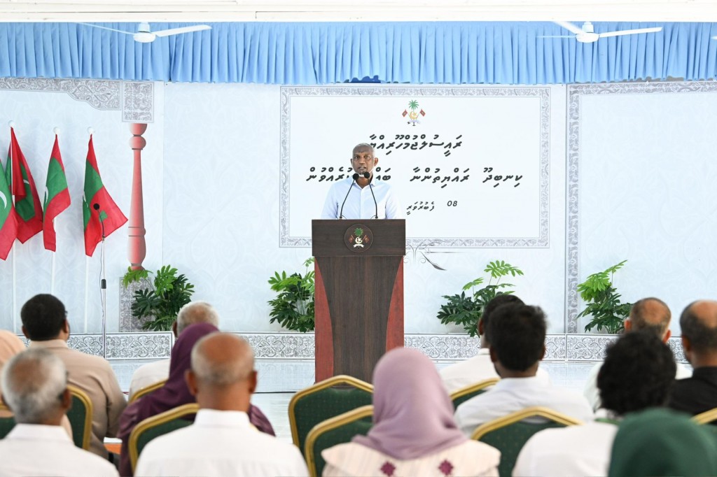 Raees ge amaazu: Mas dhuvas therey Raajjey ge hurihaa council thakaai WDC thakaa bahdhalu kurehvun