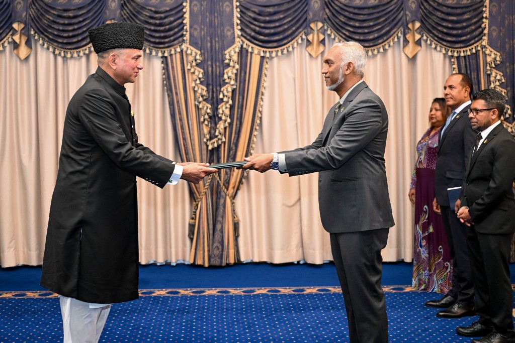 Pakistan HC presents credentials to President