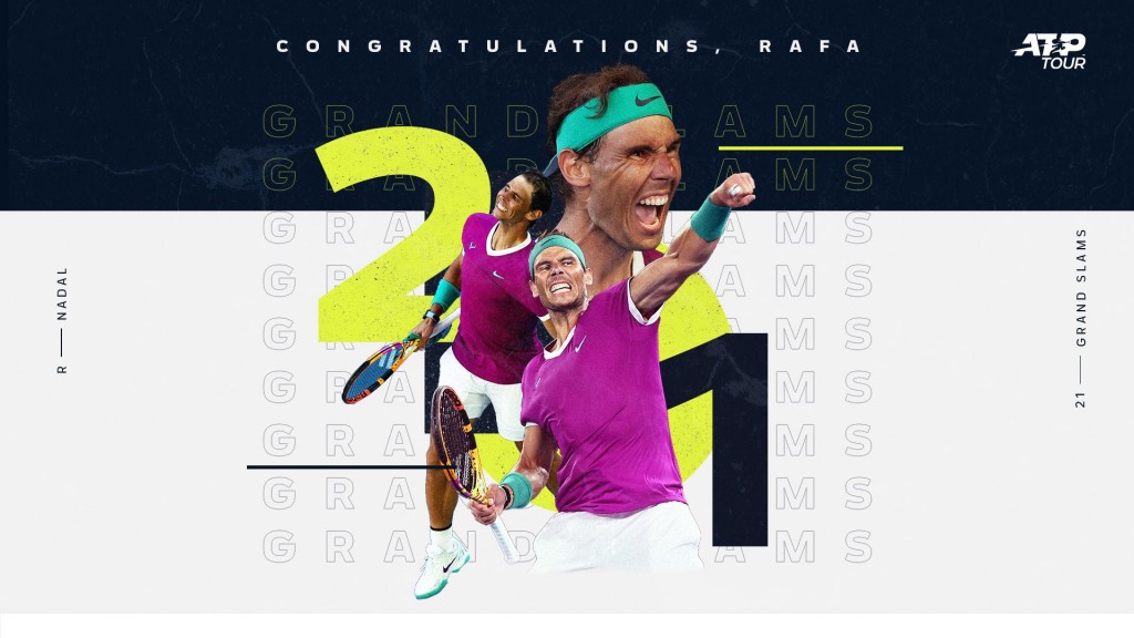 Australian open kaamiyaabukoh, Nadal ah tennis ge enme thaareehee record