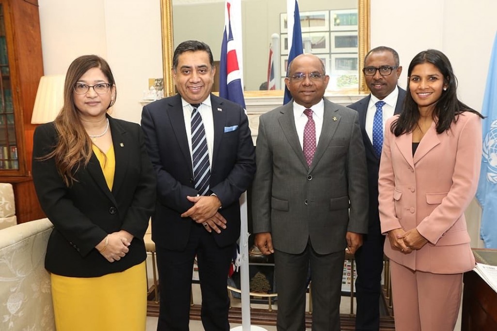 Minister Shahid meets senior officials of the Commonwealth and UK