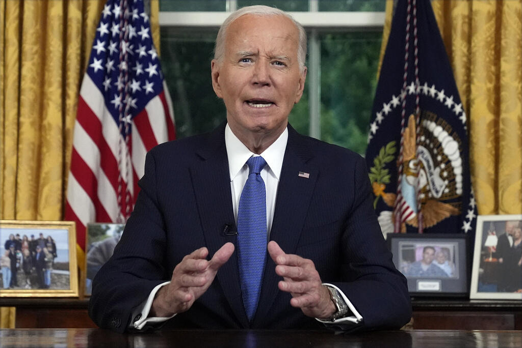 Biden explains decision to quit 2024 race in Oval Office address