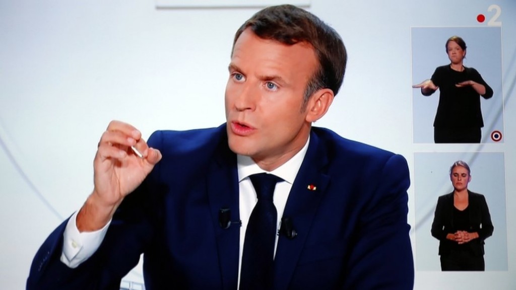 France ge Raees Emmanuel Macron covid ah positive vejje