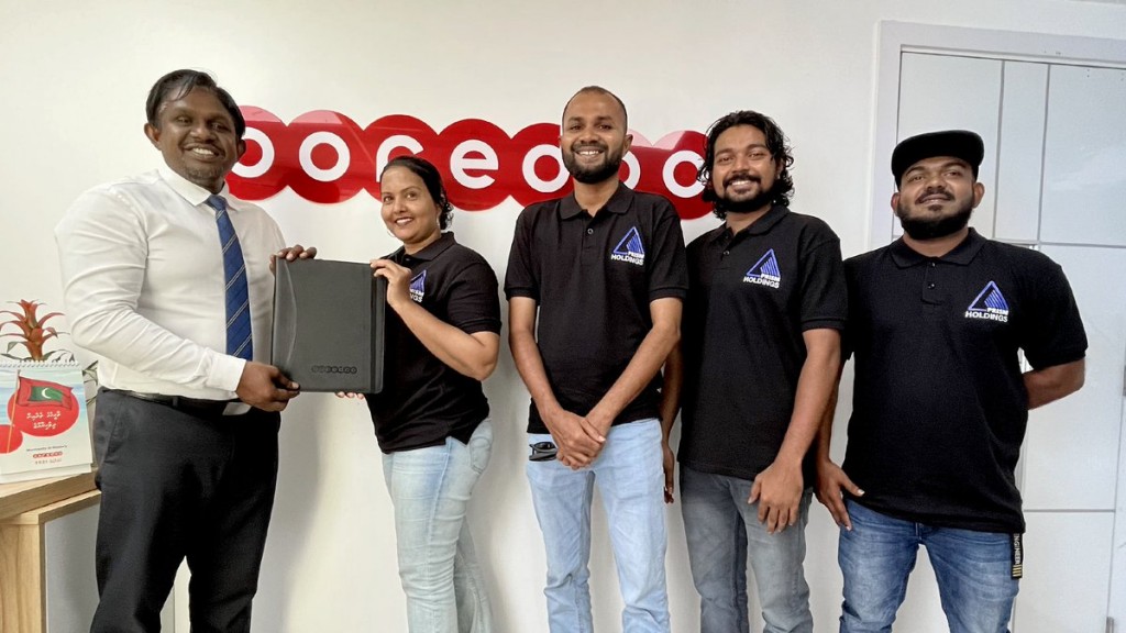 Male' gai baavvaa ''City Night Market'' ge main sponsor akah Ooredoo