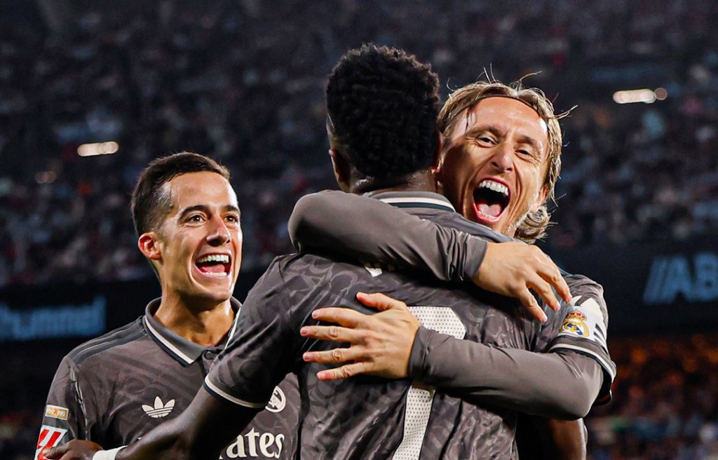 Modric ah thaareehee match gai Real molhuvee Mbappe aai Vinicius ge goal thakun