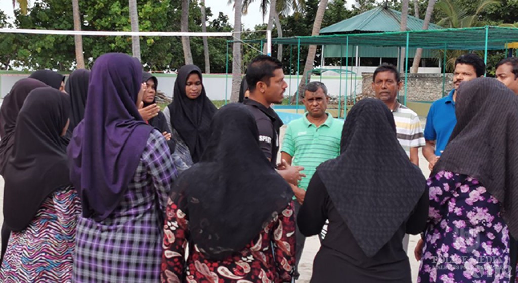 Awareness program on crime prevention held at Vaavu Atoll School