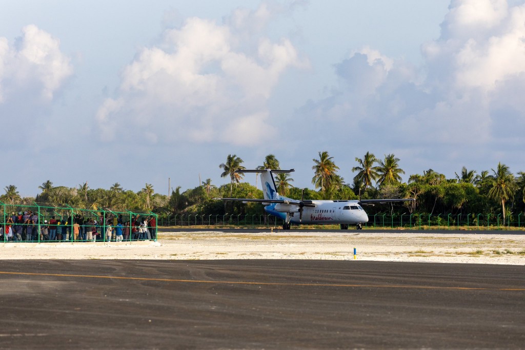 Photo: Faresmaathodaa airport ah test flight jessun