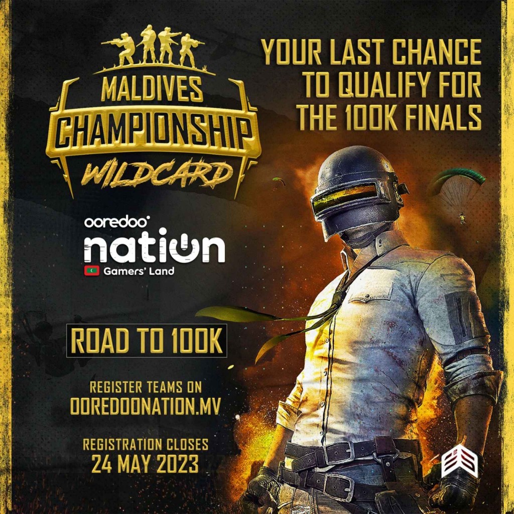 Ooredoo Pubg championship ge wild card r burugai baiverivumah hulhuvaalaifi