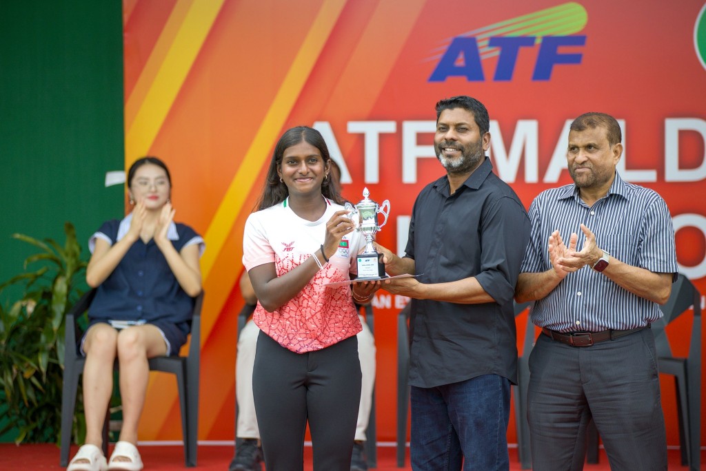 ATF junior 2 vana mubaaraathuge anhen singles champion akeeves Aaraa