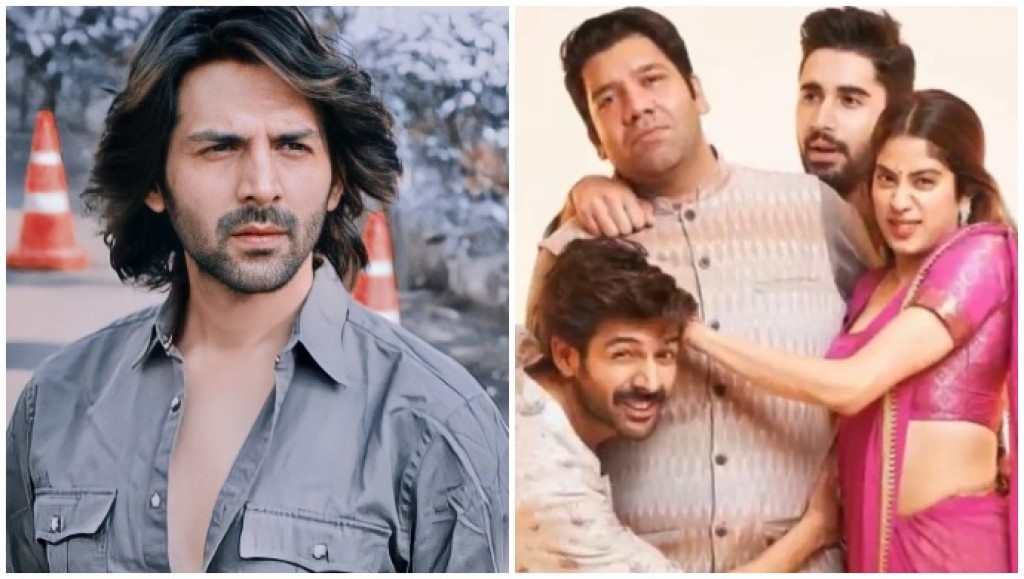 Dostana2 in Kartik vakikurun: Aslu sababu gulhenee Jahnvi aa kamah beleven fashaifi