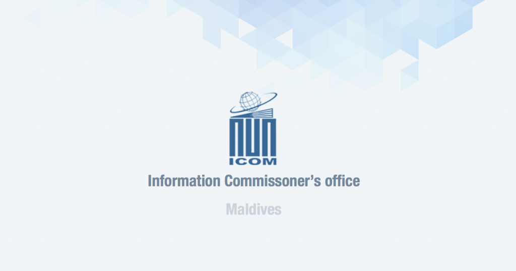 Information Commissioner kamah kurimathili faraaithakuge therein hatharu nameh majileehah