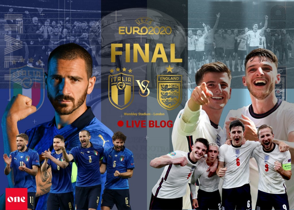 EURO 2020: Italy 1-1 England (3-2)