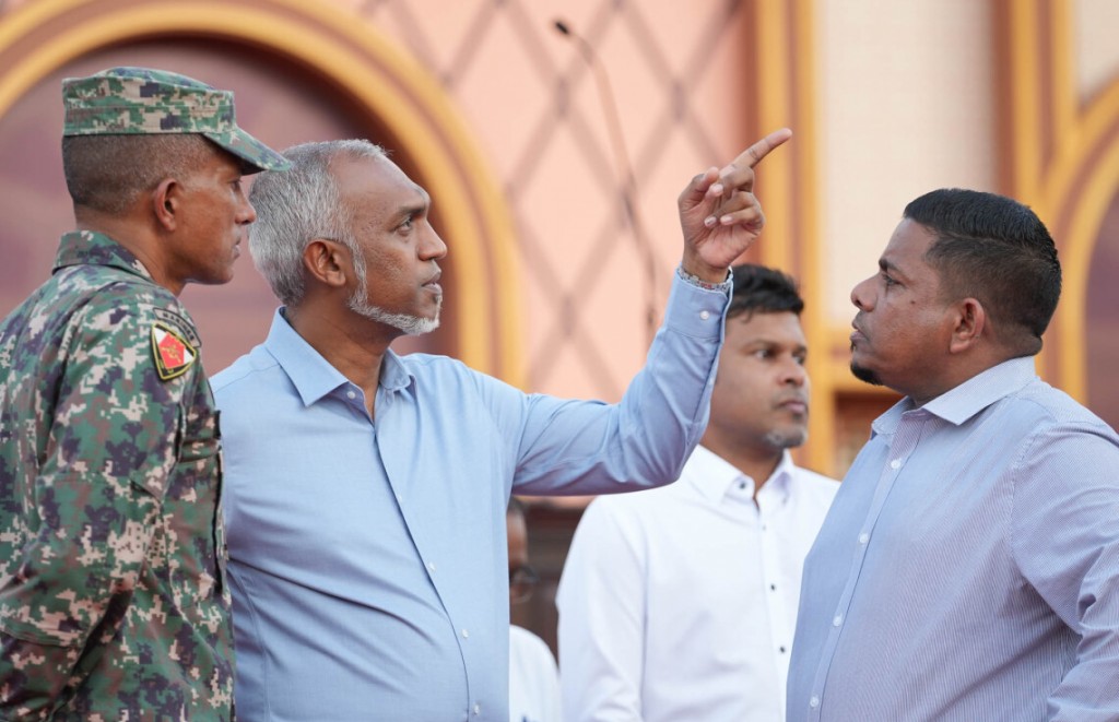 Photo: Huvaa kurevvumuge rasmiyyaathuge fahuge thayyaareethah Muizzu ballavailevvun