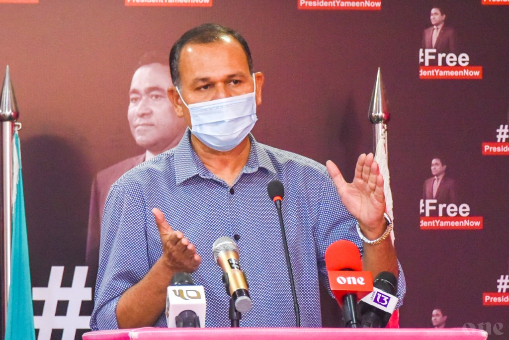 Sarukaaru javaabudhaareekuruvumuge  masahkkaiy Jaabir aaeku 3 gear kuriyah jahssaileveyne: Adam Shareef