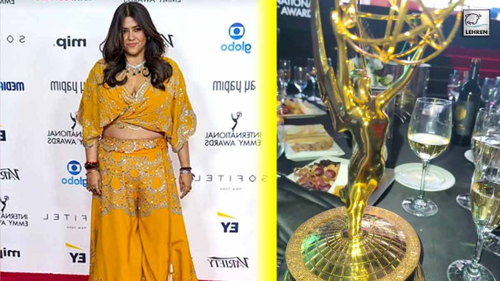 Ekta Kapoor ah Emmys Award libihjje