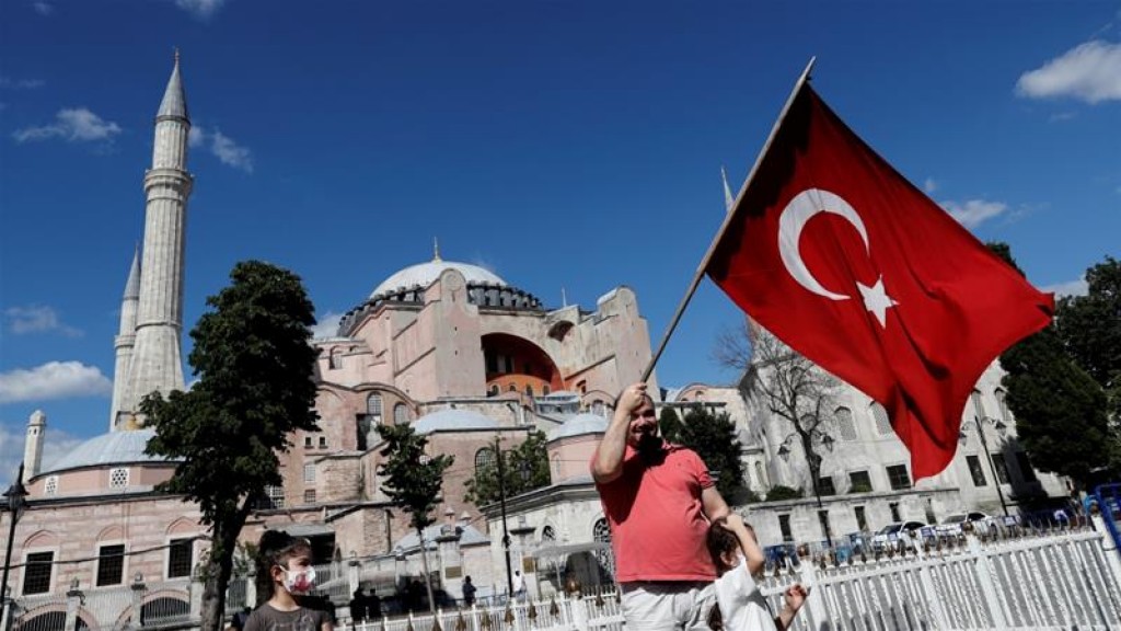 Turkey ge Hagia Sophia miskithakah badhalu kohffi