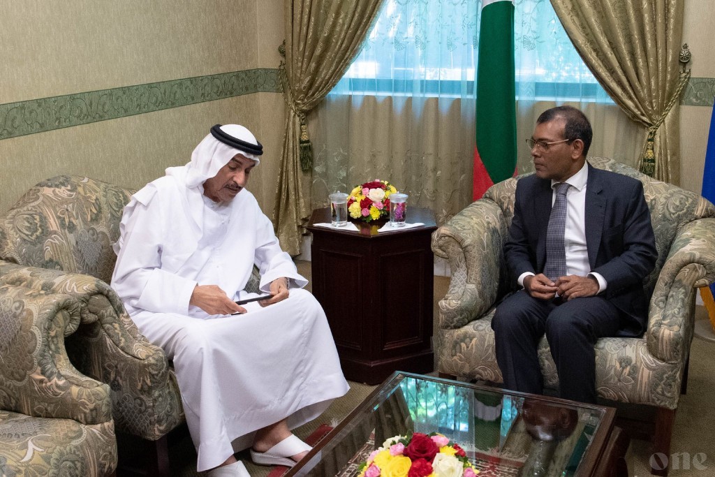 UAE Ambassador to Maldives makes courtesy call on Speaker of Parliament
