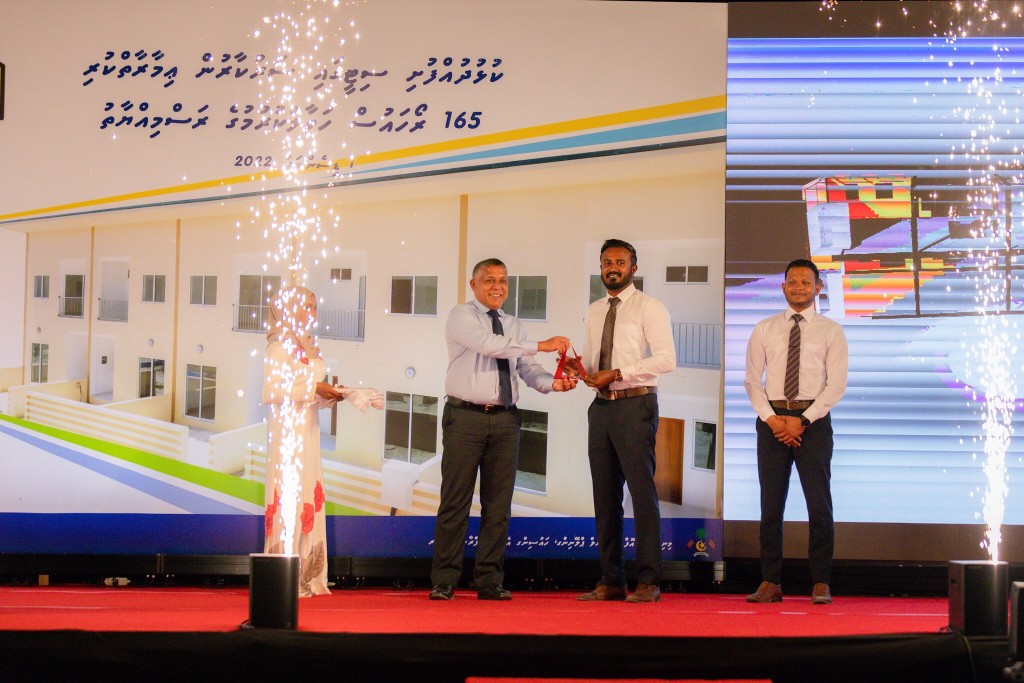 Kulhudhuffushi gai imaaraaiy kuri 165 row house Council aa havaalu kohfi