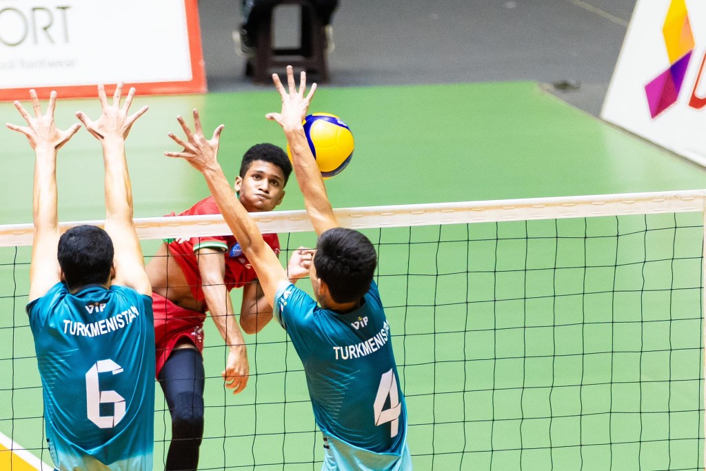 CAVA U20 tournament: Rajjeyn kulhunu furathama match gai 3 set in balivejje