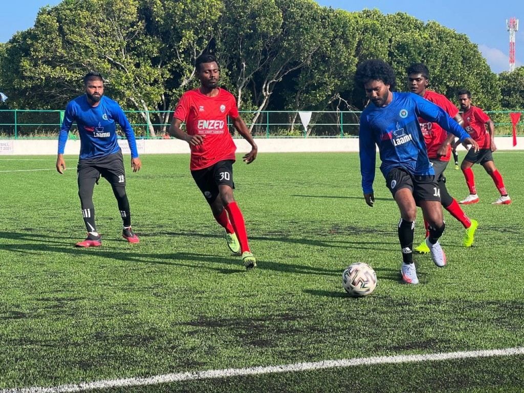 Gan football tournament: Police aai Maahinna ah ves point eh