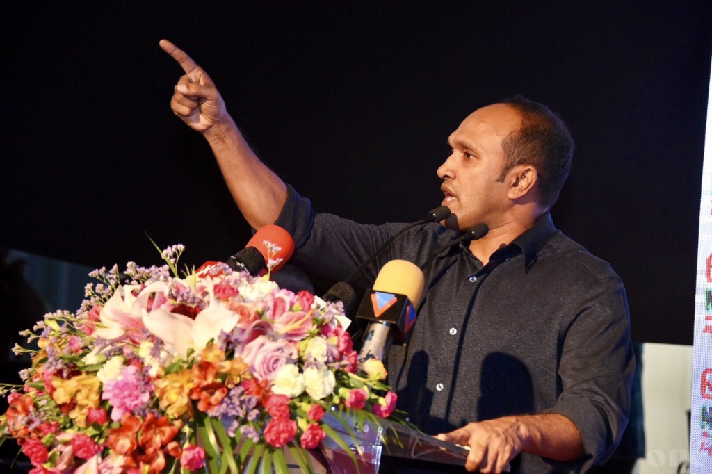 Raees isthiufaa dhee nuvatha azulkoh Raees Yameen baiverivaa inthihaabeh baavvan vejje: Jameel