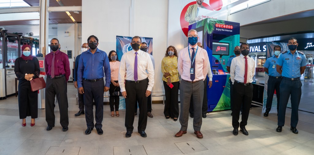 Ooredoo inn VIA gai Digital Kiosk eh bahattaifi
