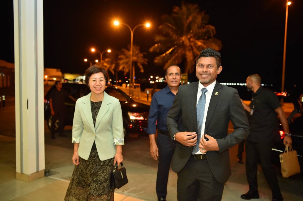 Rasmee dhathurufulheh gai Naib Raees China ah
