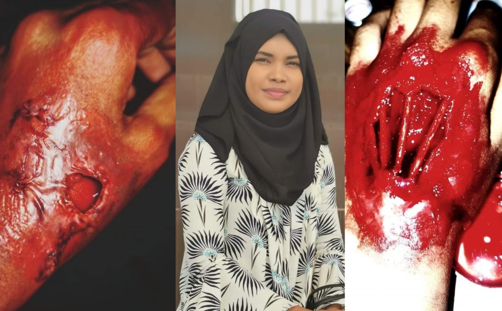 Dhiveheen birun fihkkanduvaili Dhivehi make-up Artist