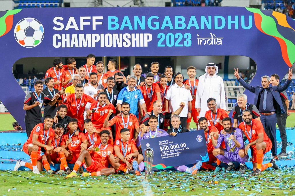 India mubaaraathun fennaane kamuge yageenkan SAFF in dheefi 