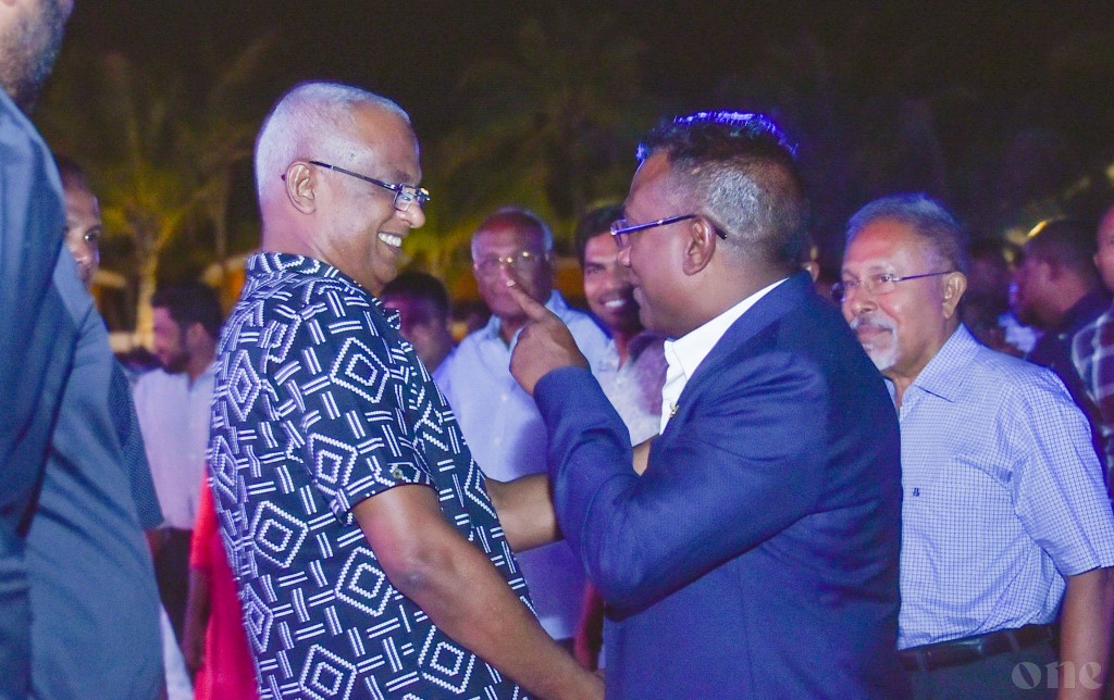 DRP ge thaaeedhu Raees Solih ah, Jabir vidhaalhuvee e noon choice eh nei kamah