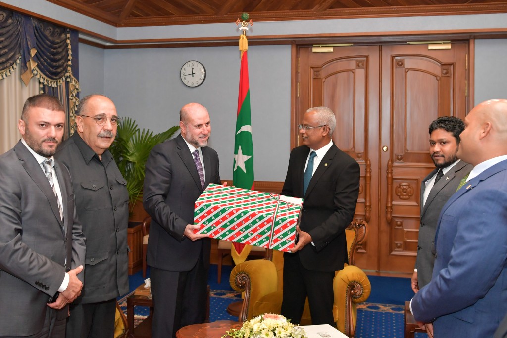 Maldivian people and Government will always stand behind the Palestinian people: President