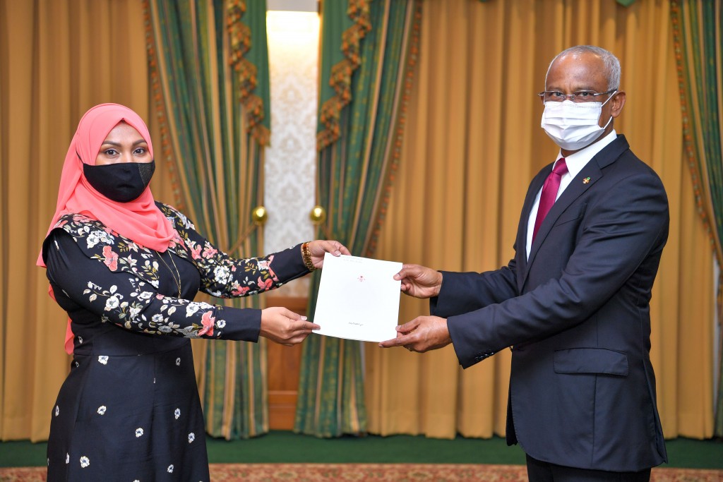 President appoints Shifla to Maldives Broadcasting Commission