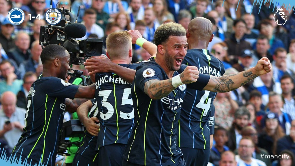 Manchester City win Premier League title