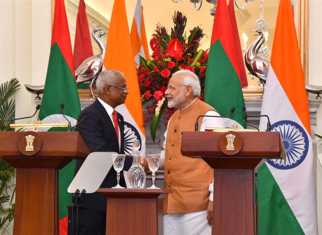 Modi to be presented with Maldives' highest state honour