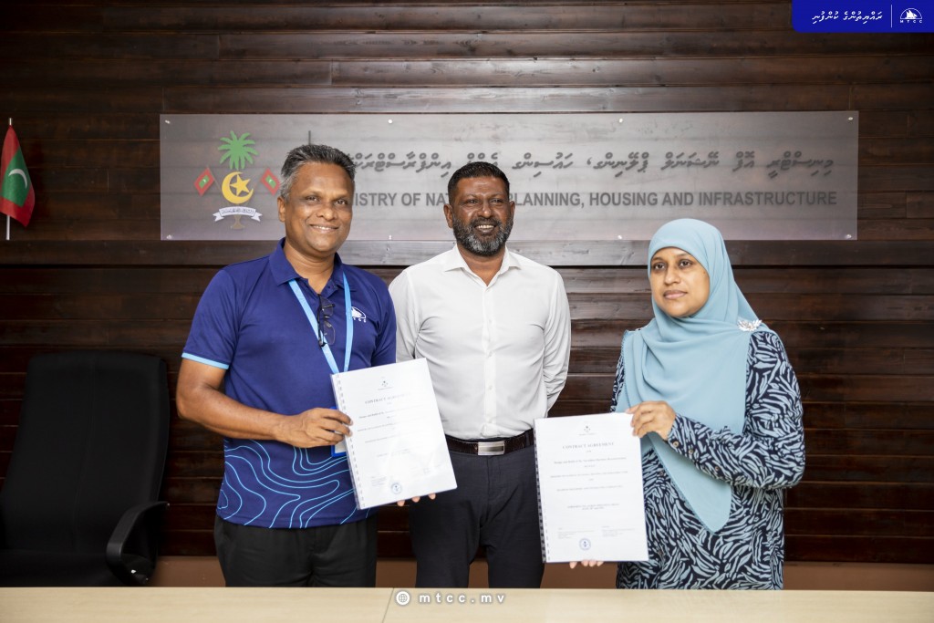 MTCC contracted with Sh. Narudhoo Harbour Upgrading Project