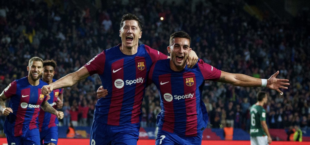 Lewandowski ge goal thakun Barca ah muhimmu molheh