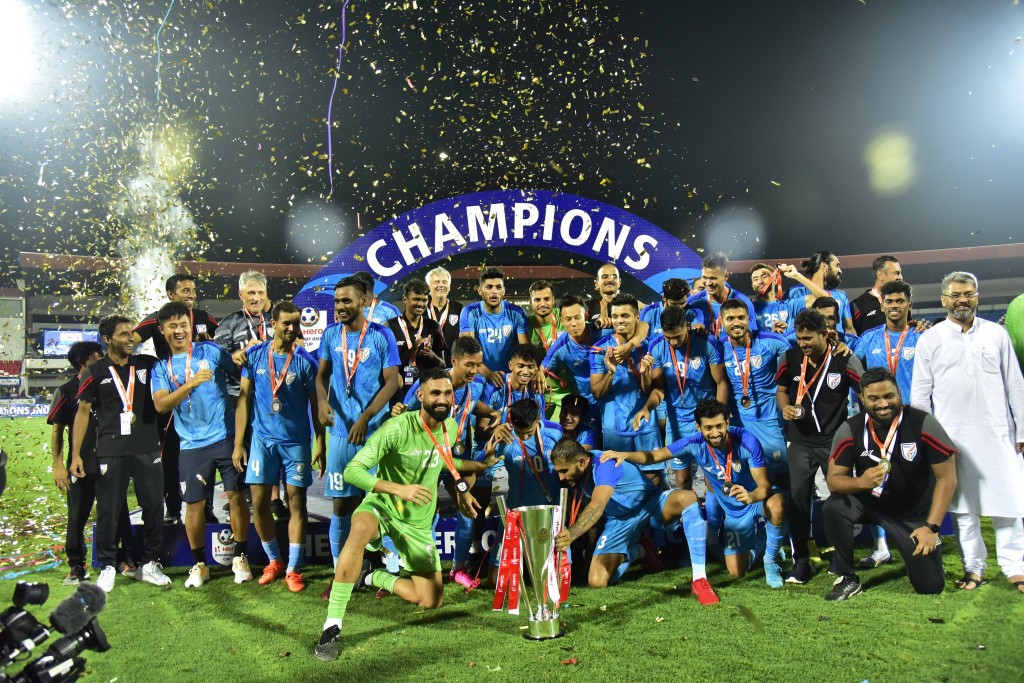 Intercontinental cup kaamiyaabukoh, Indian in SAFF ah thayyaaru vejje