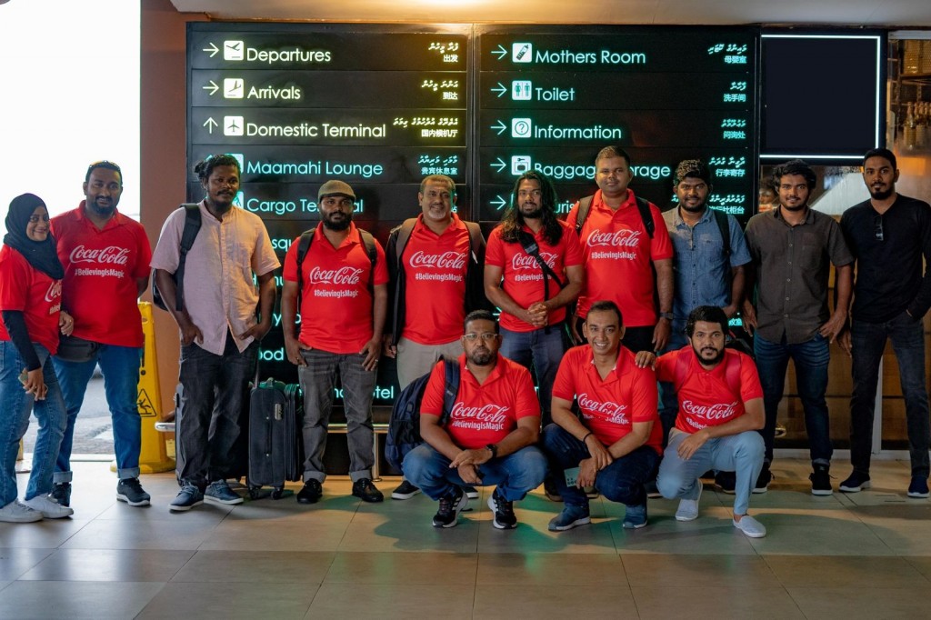 Coca-Cola Uncap. Believe. Fly Promotion winners leave for Qatar