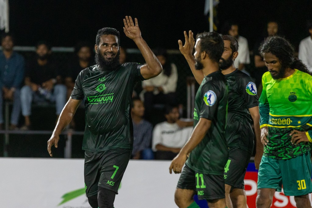 Dhagandey ge hattrick in United Outreef ah 1 vana, Amigos ves quarter ah