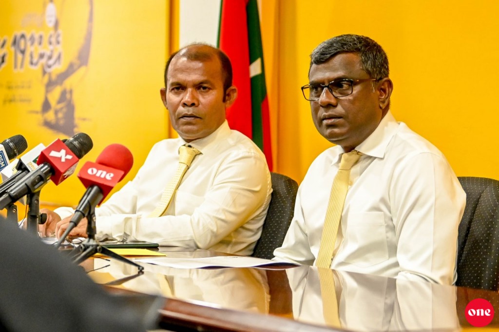 MDPge Naaibu raees akee Party ge raees ayyankuraa magaamakah hedhan vanee hushahalhaifai: Waheed