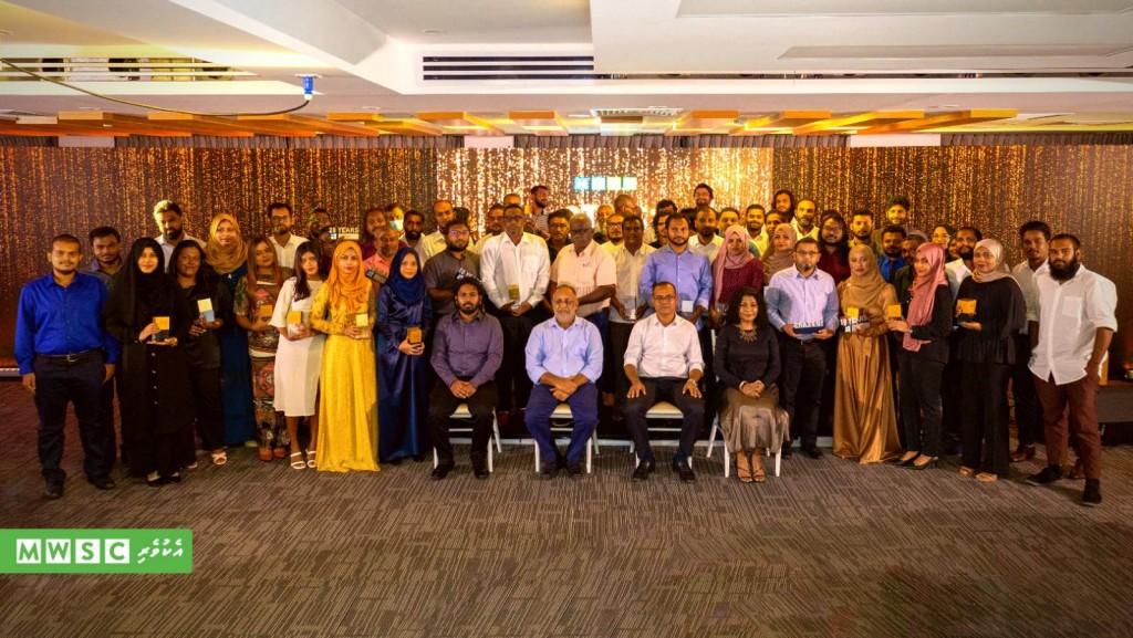 MWSC ge hidhumathuge award 87 muvahzzafakah, MD Shah ge hurihaa shukureh muvahzzafunnah