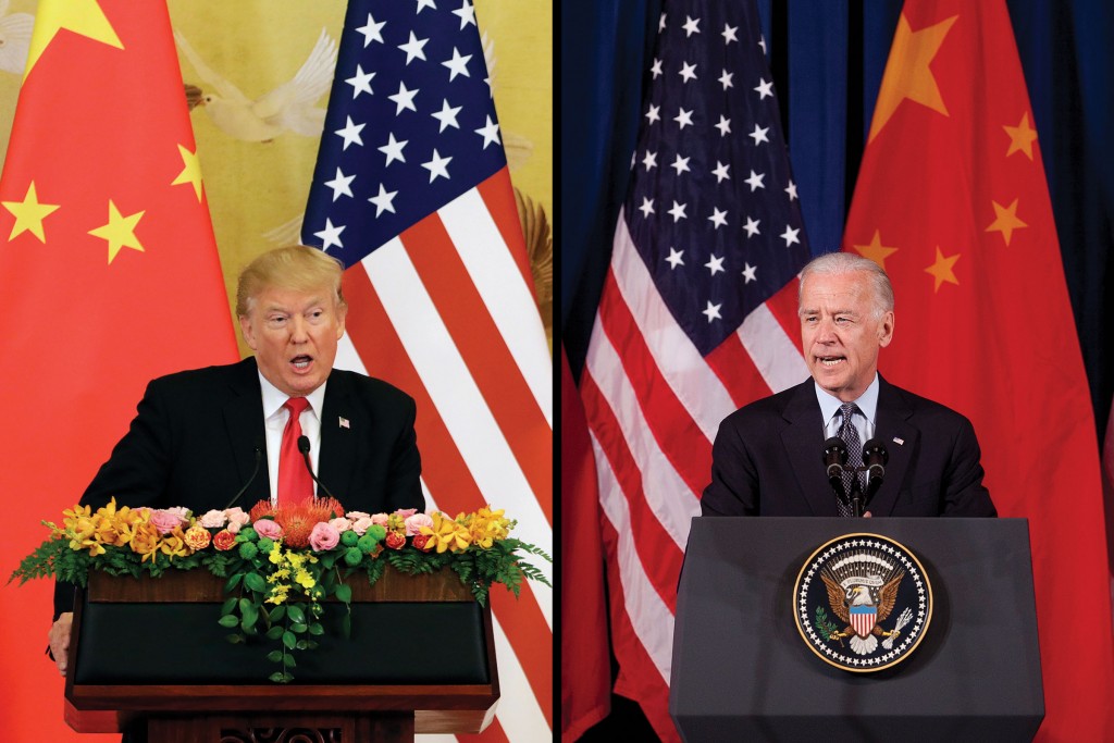 Biden huvaakuraa rasmiyyaathugai baiverieh nuvaanan: Trump