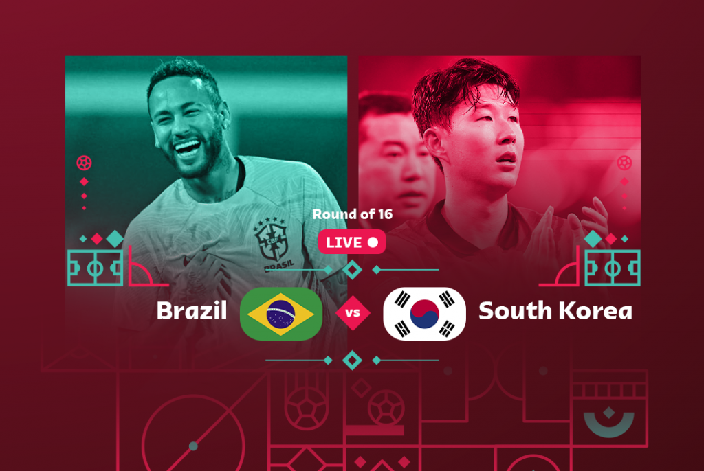 World Cup: Brazil - South Korea