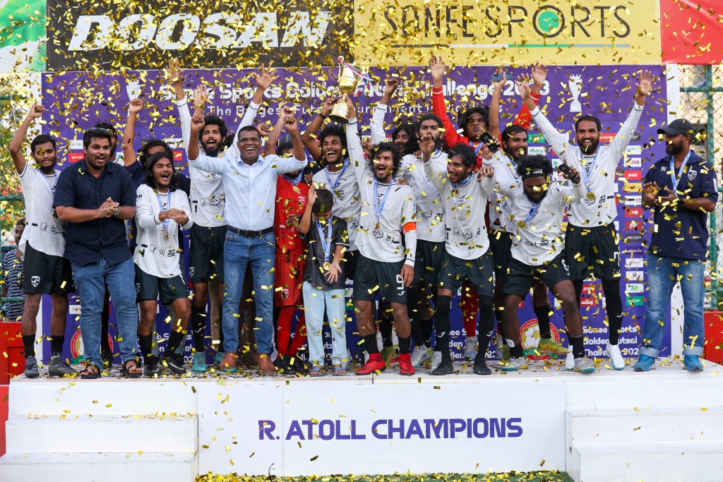 R. Atoll ge foarigadha final kaamiyaabukuree Inguraidhoo, F. Atoll ge champion akee Magoodhoo