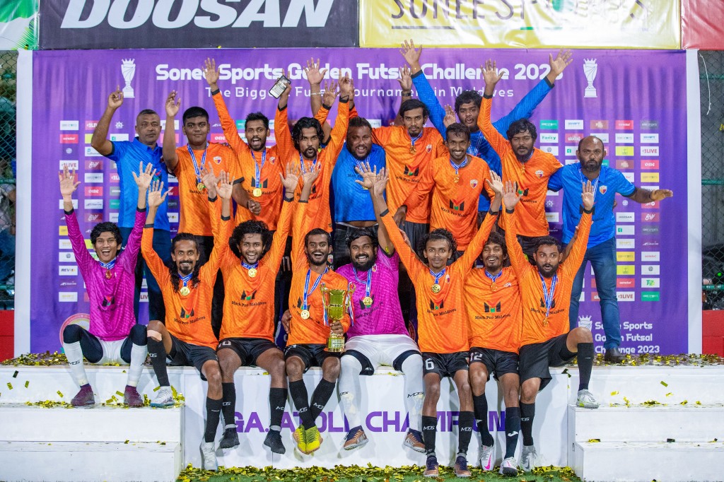 Ga. Maamendhoo inn atoll champion kan dhifaau koffi, Dh. atoll final ah Maaen'boodhoo aai Kudahuvadhoo