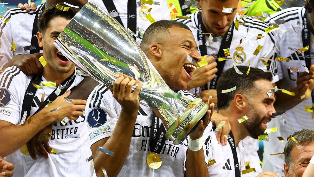 Mbappe ge furathama match gaives goal jahai, Real in Super Cup kaamiyaabu koffi