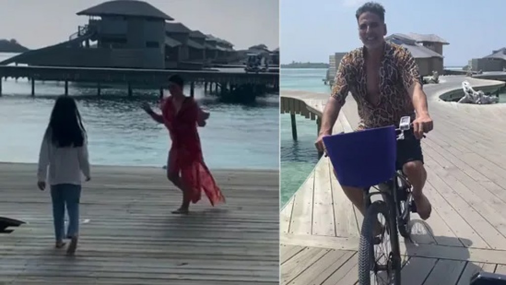 Akshay Kumar adhi Twinkle Khannaa Raajjey gai